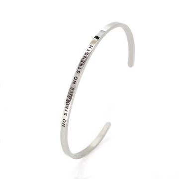 No Struggle No Strength Bangle