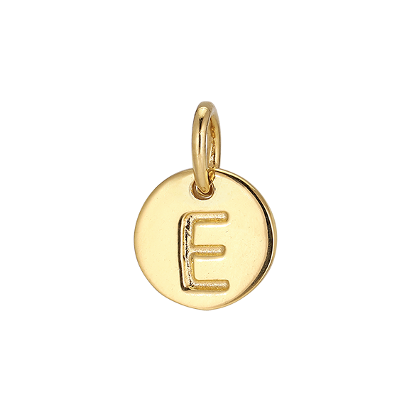 E' Yellow Gold Plated Pendant