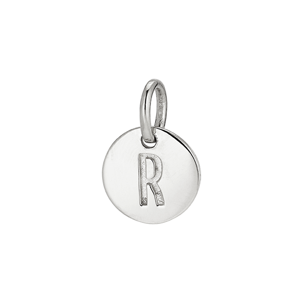 R' Silver Pendant