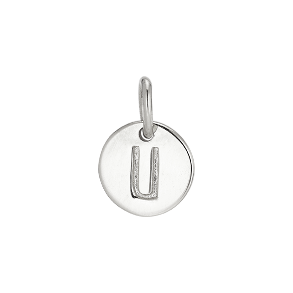 U' Silver Pendant