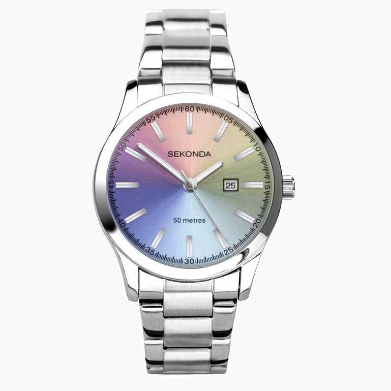 Sekonda Taylor Ladies Watch with Rainbow Dial 40534