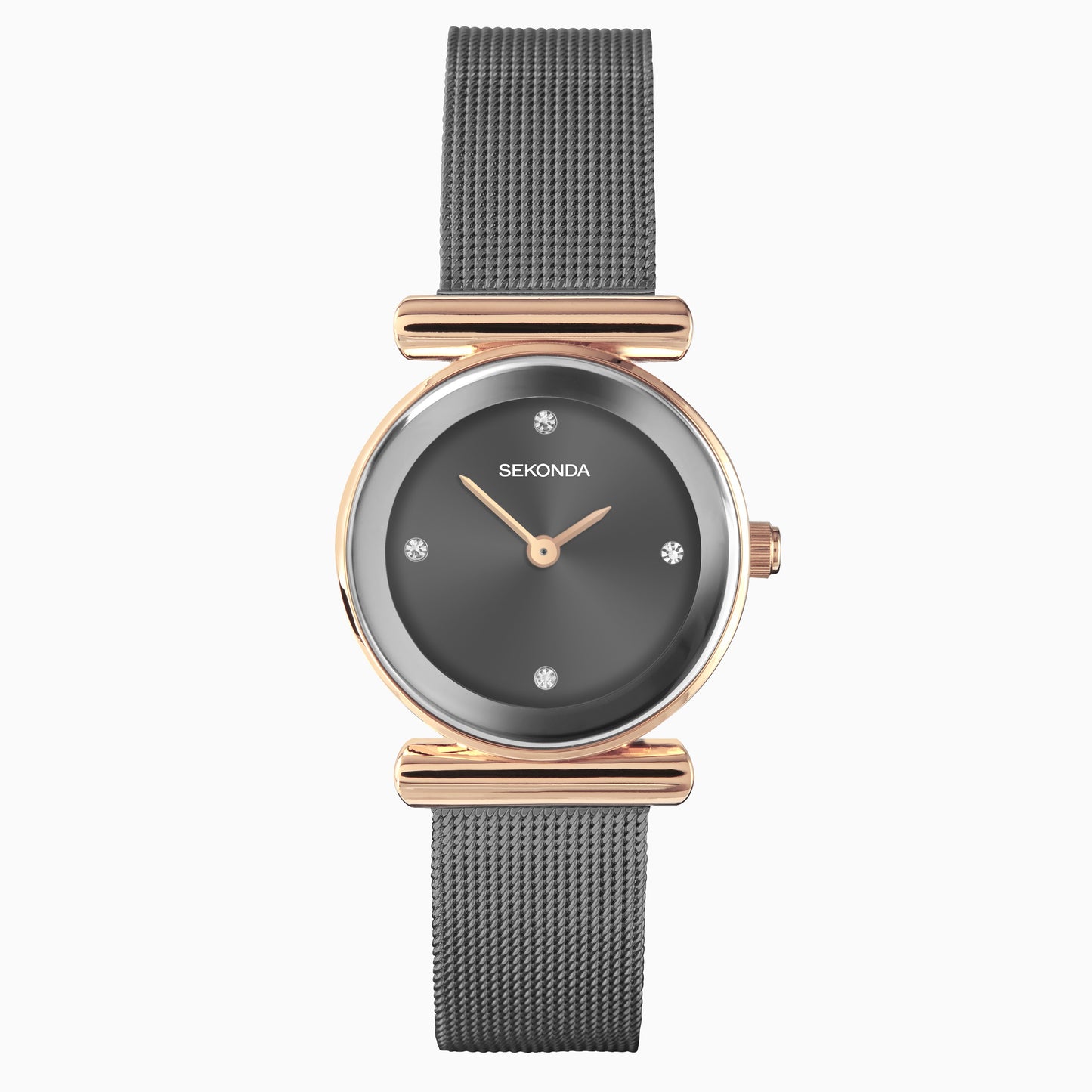 Sekonda Ava Ladies Watch Rose Gold & Grey - 40585