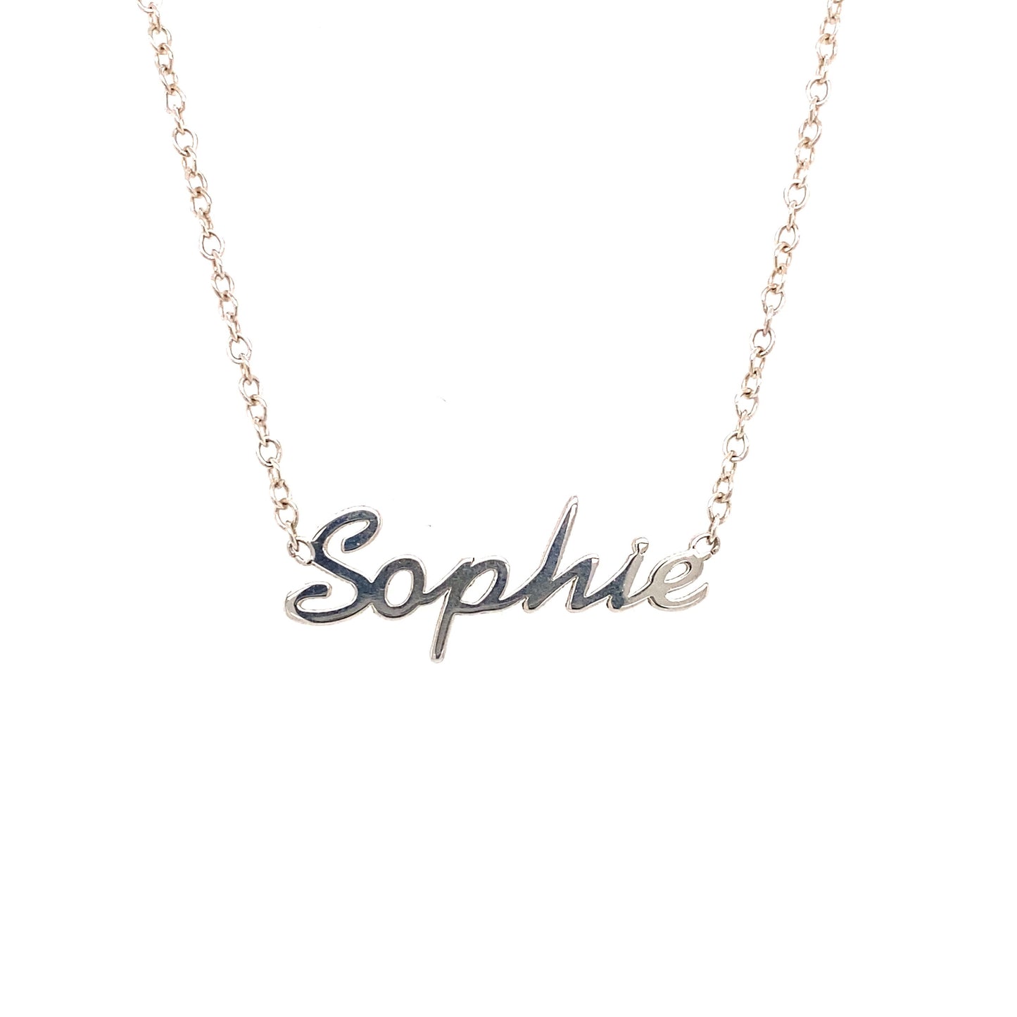Sterling Silver Name Necklace