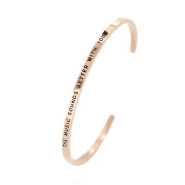 Rose Music Bangle