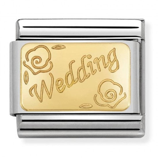 NOMINATION Gold Wedding Charm 030121-45