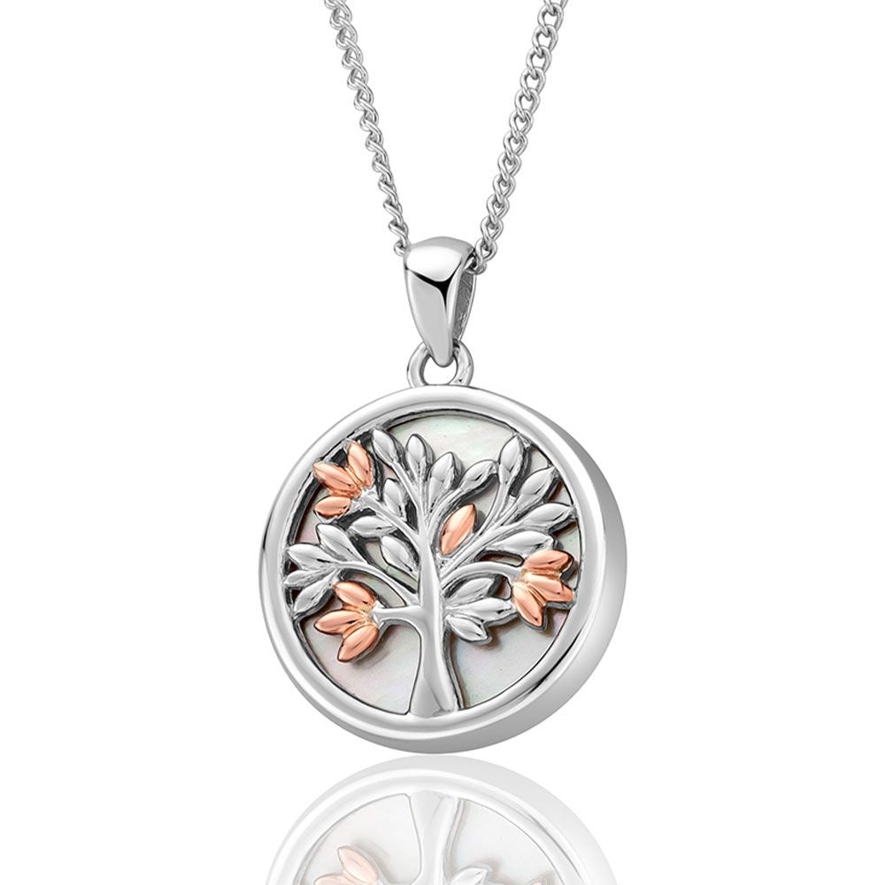 Clogau Tree of Life White MOP Pendant 3SNTLCWP