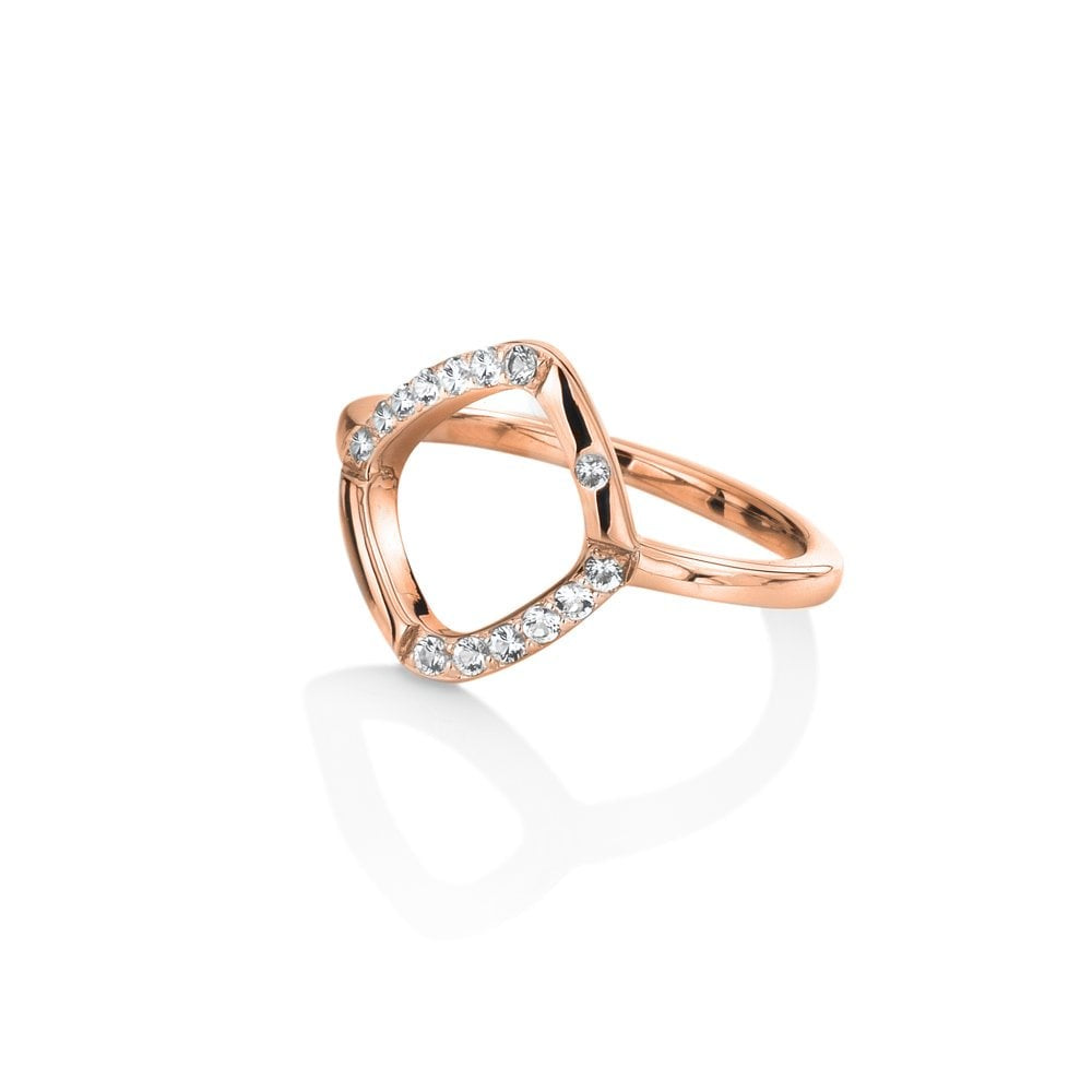 Hot Diamonds Rose Behold Ring DR218