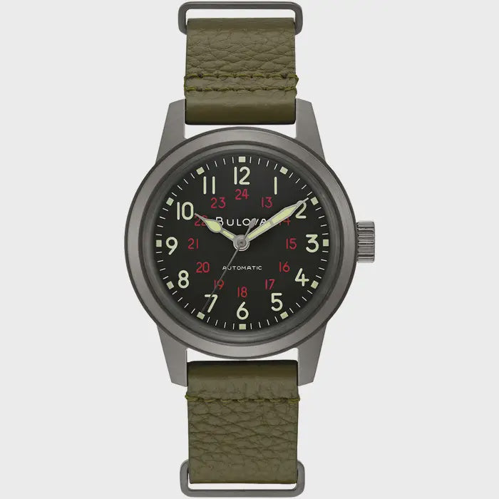 Bulova Gents Military Hack Watch 98A255