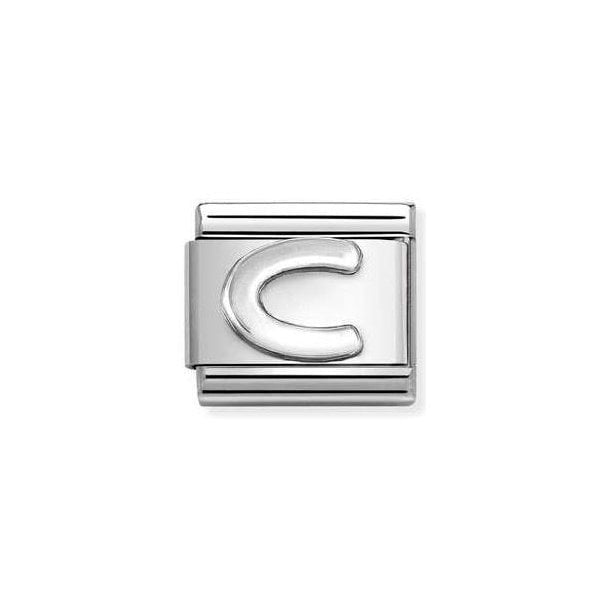 NOMINATION Composable Classic Link, Letter C Silver 330113/03