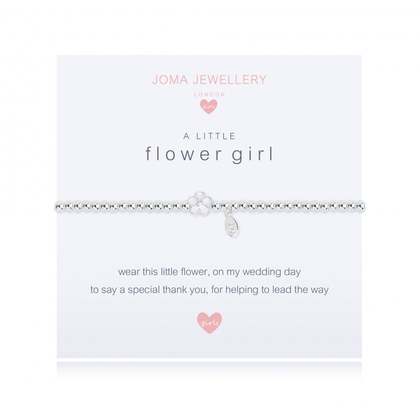 Joma Jewellery A Little Flower Girl Bracelet C027