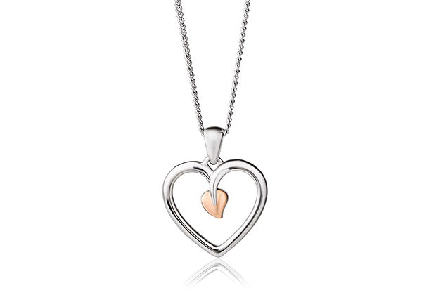 Clogau Tree of Life Heart Pendant 3STLHP7