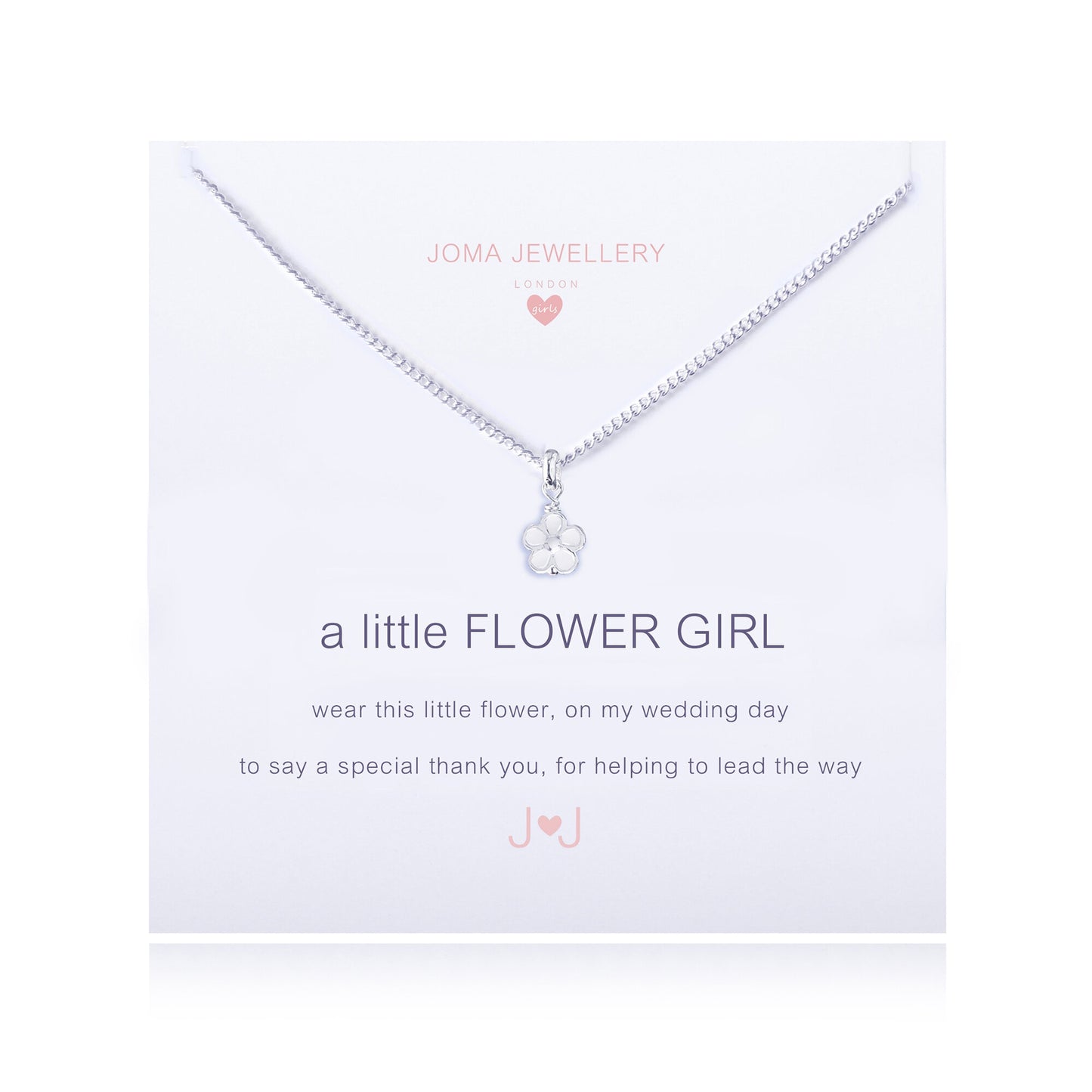 Joma Jewellery Children's A Little 'Flower Girl' Necklace C052