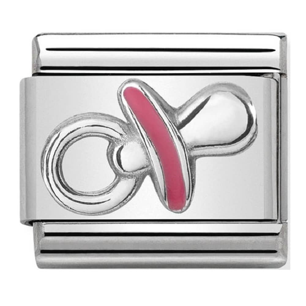 NOMINATION Enamel Pink Dummy Charm 330202-39