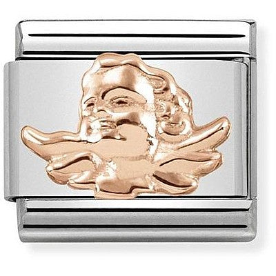 NOMINATION Gold Guardian Angel Charm 430106-06