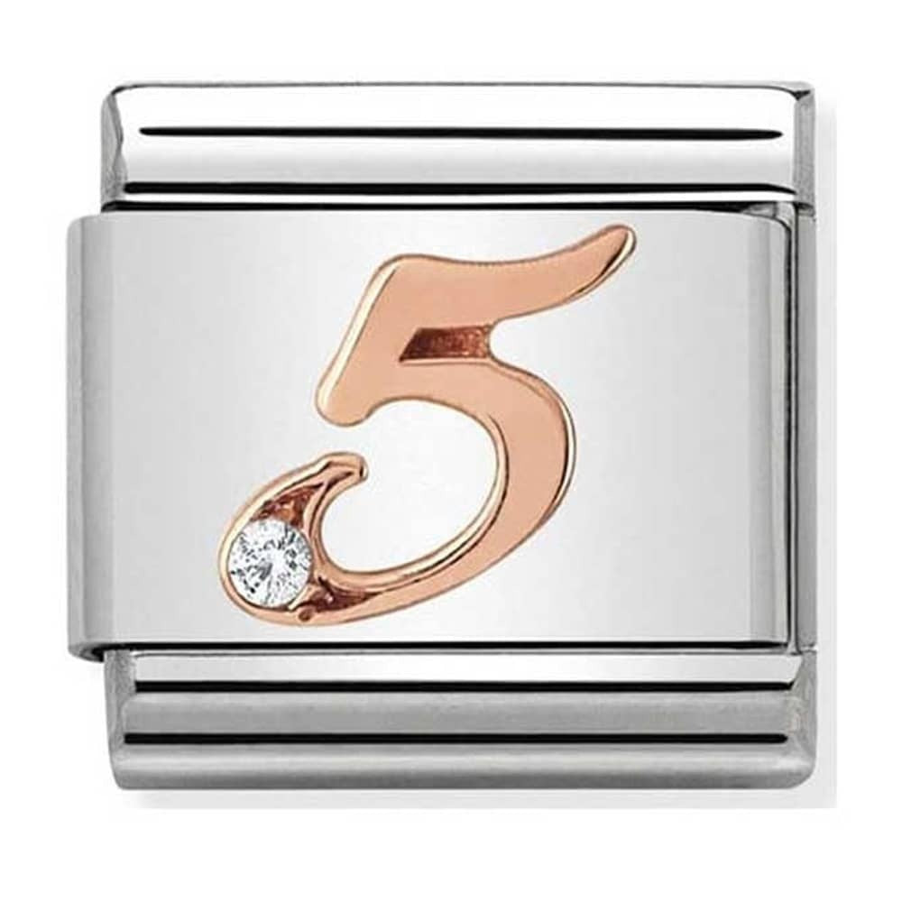 NOMINATION CZ Number 5 Charm 430315-05