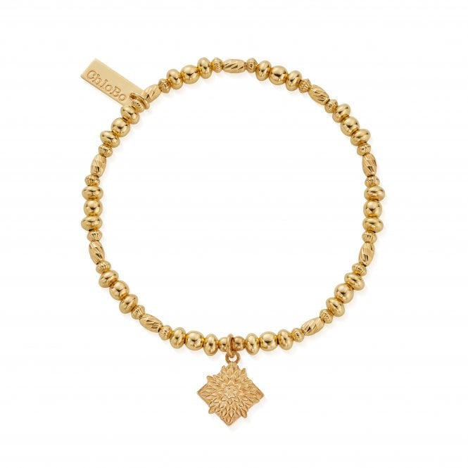ChloBo Gold Plated Botanical Beauty Bracelet GBSCD3275
