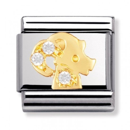 NOMINATION Gold Capricorn Charm 030302-10