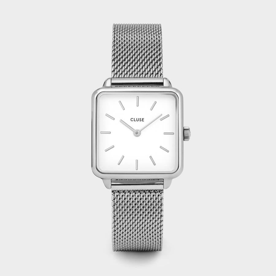 Cluse S/S mesh Strap Square Dial CW0101207003