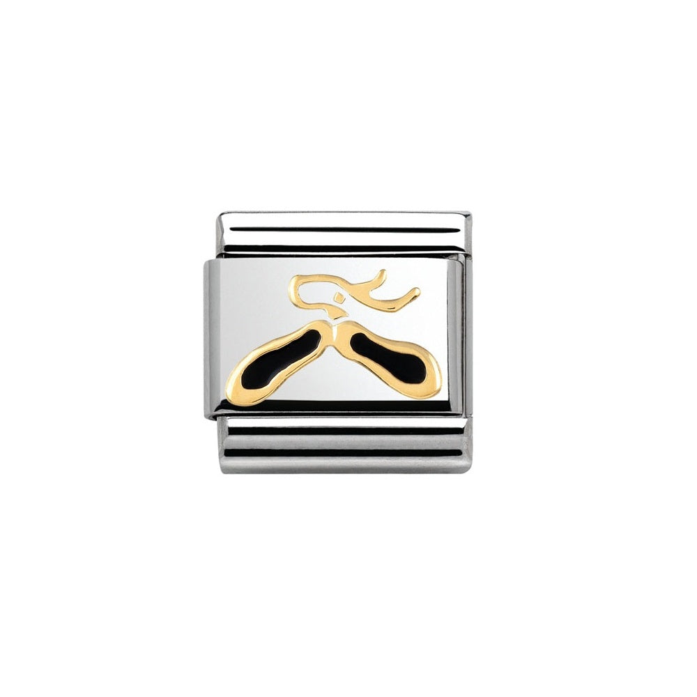 NOMINATION CLASSIC Gold Daily Life Dancing Shoes Charm 030242/32