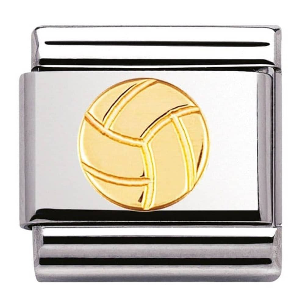 NOMINATION Gold Volleyball Charm 030106-11