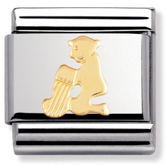 NOMINATION Gold Aquarius Charm 030104-11
