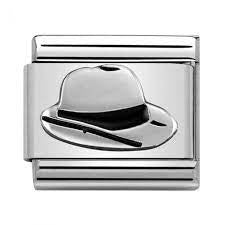 Nomination Charm Enamel Panama Hat 330202-46