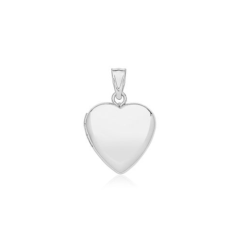 Sterling Silver Small Heart Locket G61132