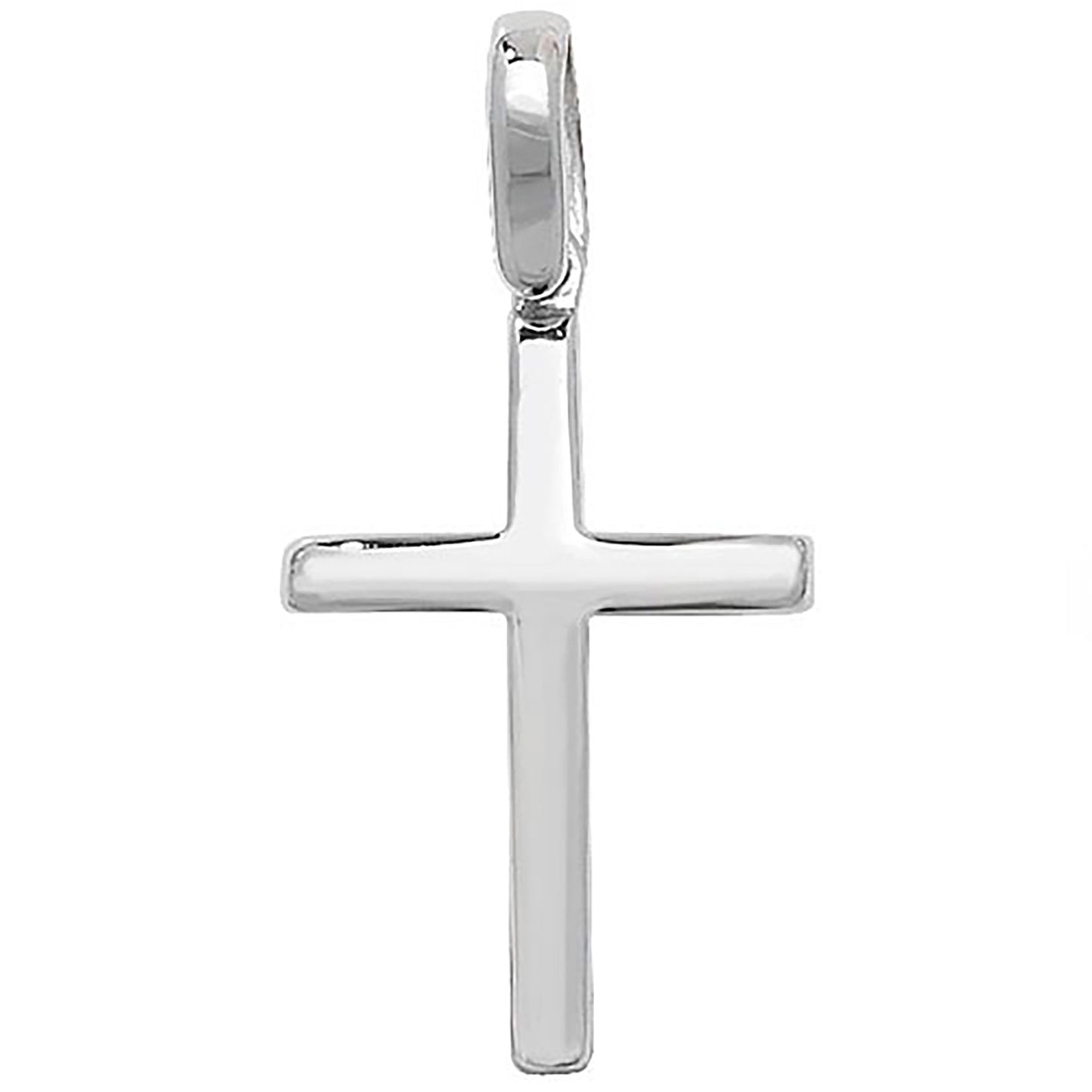 Silver Cross Pendant 22x15mm