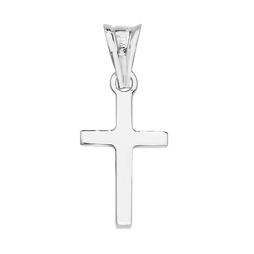 Silver Cross Pendant 17x11mm