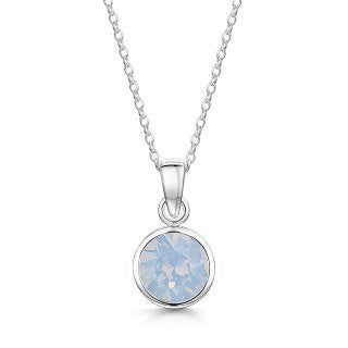 Jo for Girls Air Blue Opal Pendant