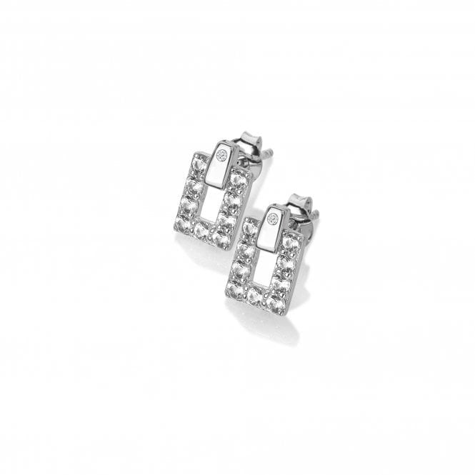Hot Diamonds Silver Echo Earrings DE717