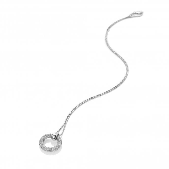 Hot Diamonds Silver Forever White Topaz Pendant DP901