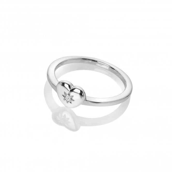 Hot Diamonds Silver Heart Ring DR241