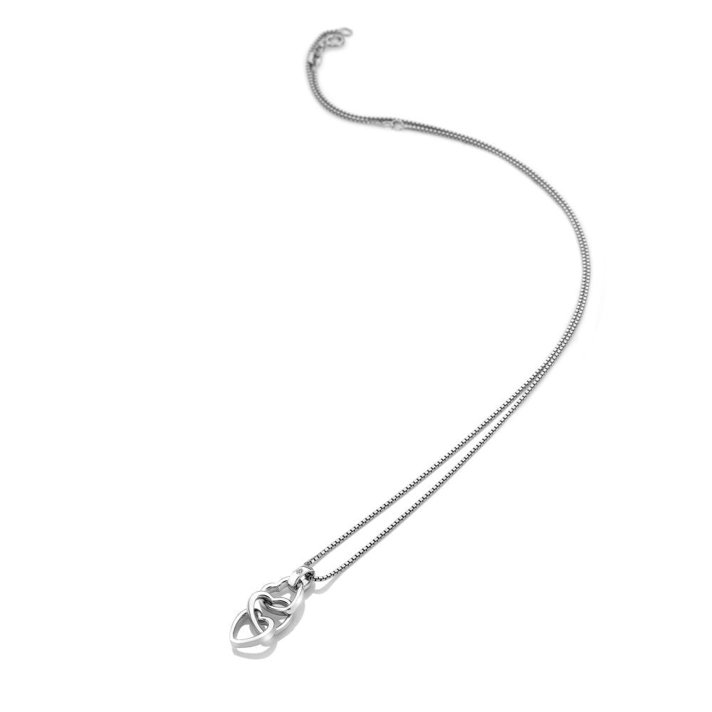 HOT DIAMONDS Trio Triple Heart Pendant DP835