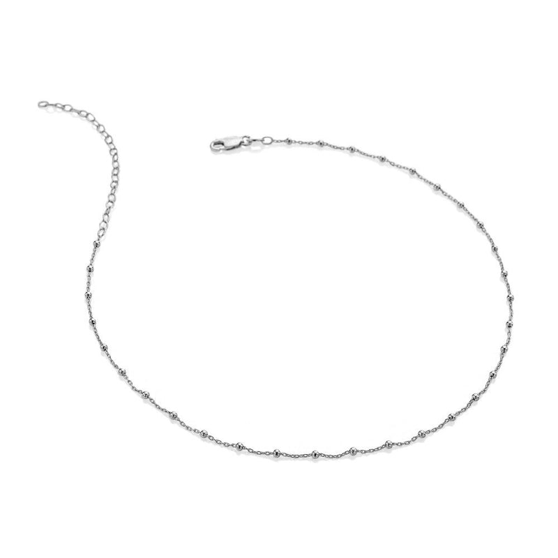 Hot Diamonds Intermittent Bead Cable Chain CH123
