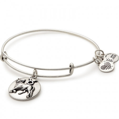 ALEX AND ANI Taurus Charm Bangle A16EB59RS