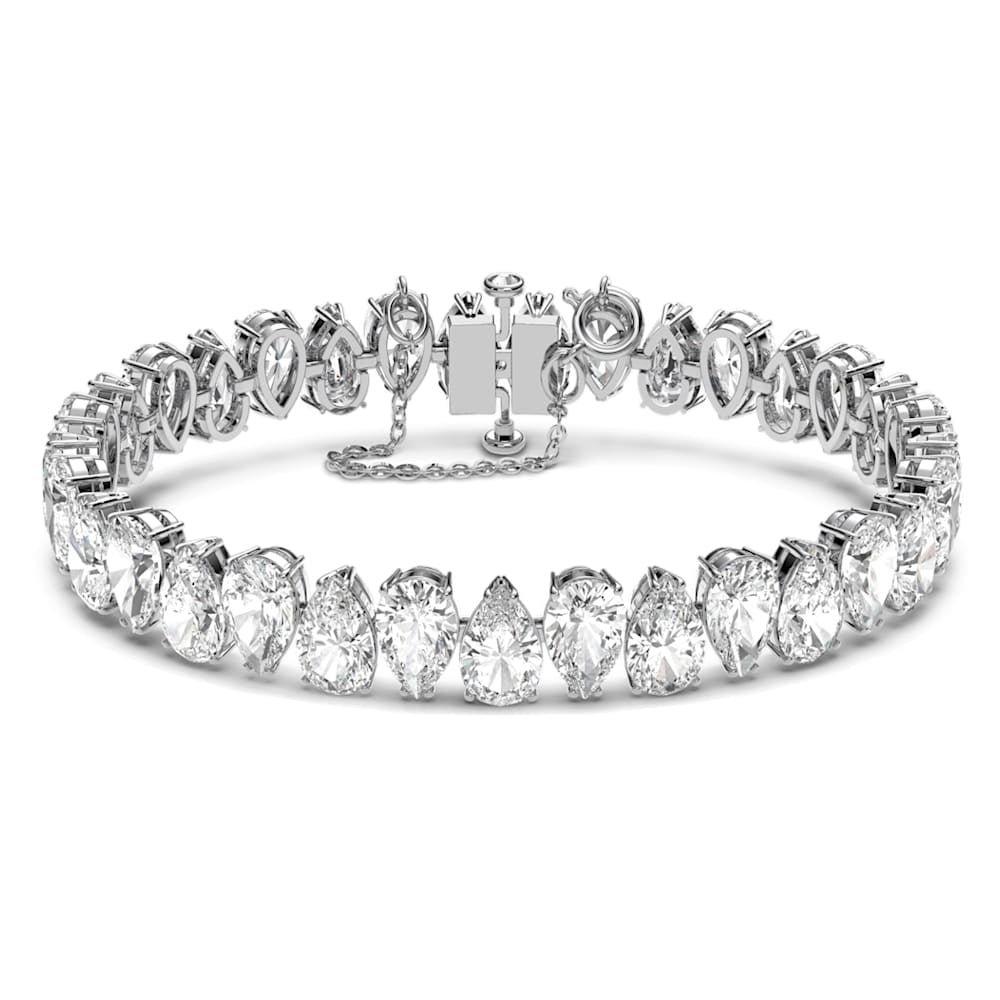 Swarovski Millenia Bracelet Pear cut Rhodium Plated 5598350