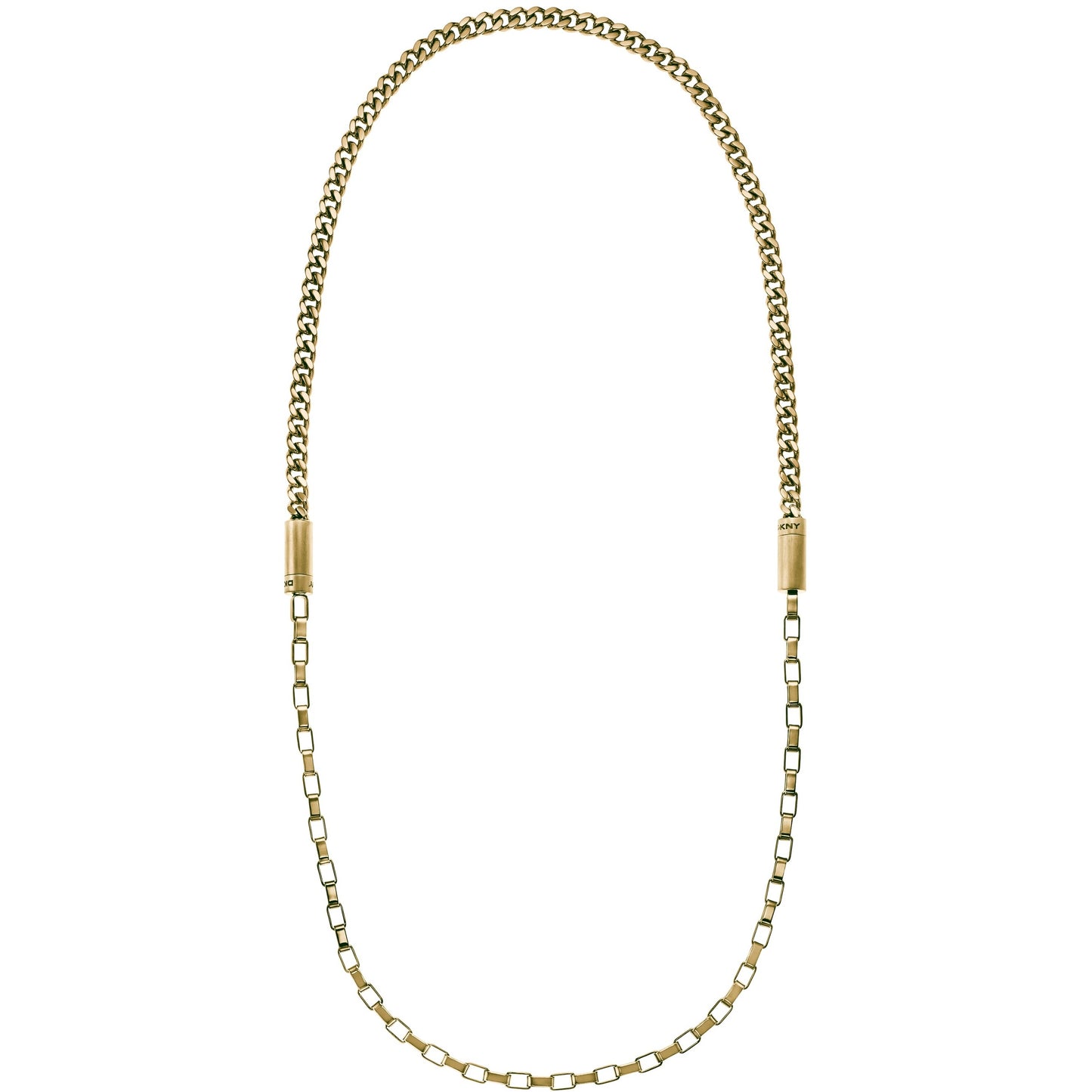 DKNY Gold Plated Magnetic Chambers Necklace NJ2177710