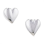 Silver Heart Earrings