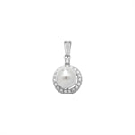 Cubic Zirconia pearl Pendant