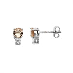 Cubic Zirconia coloure Earrings