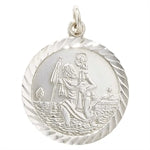 St Christopher Pendant - Silver