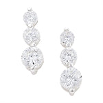 Cubic Zirconia Drop Earrings