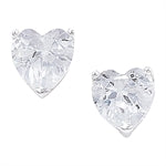 Heart Cubic Zirconia Earrings