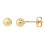 5mm GP Ball Earrings