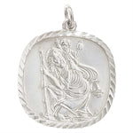 Silver St Christopher Pendant