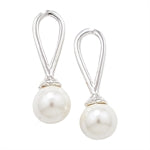 Drop with pearl Earrings