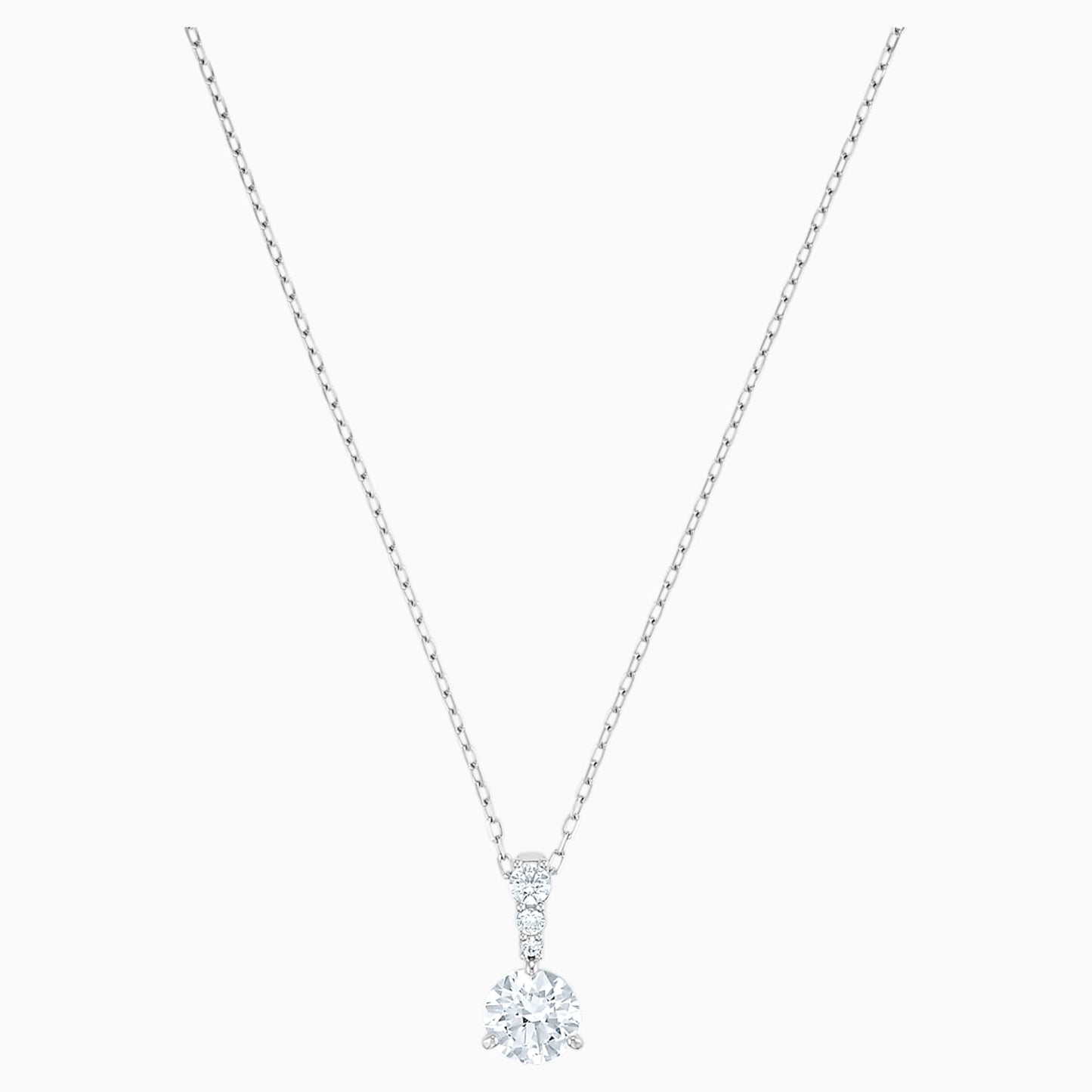 Swarovski Solitaire White Crystal Pendant 5472635