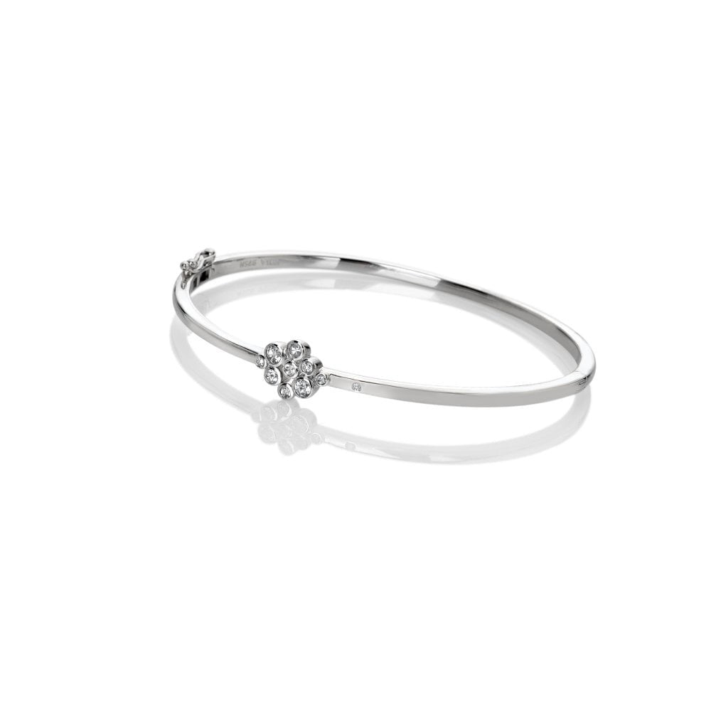 Hot Diamonds Silver Tender Bangle DC187