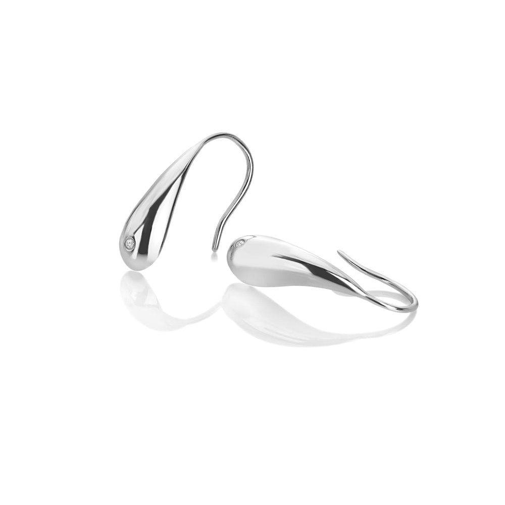 Hot Diamonds Silver Tide Earrings DE786
